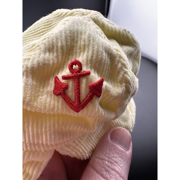 Cabbage Patch Kids Preemie Yellow Corduroy Sailboat Coleco Anchor Hat  Vtg 1984 - Picture 6 of 8